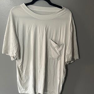 lululemon athletica Light Gray Men's Tee